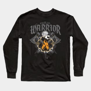 Sheamus Celtic Warrior Flame And Chains Epic Long Sleeve T-Shirt